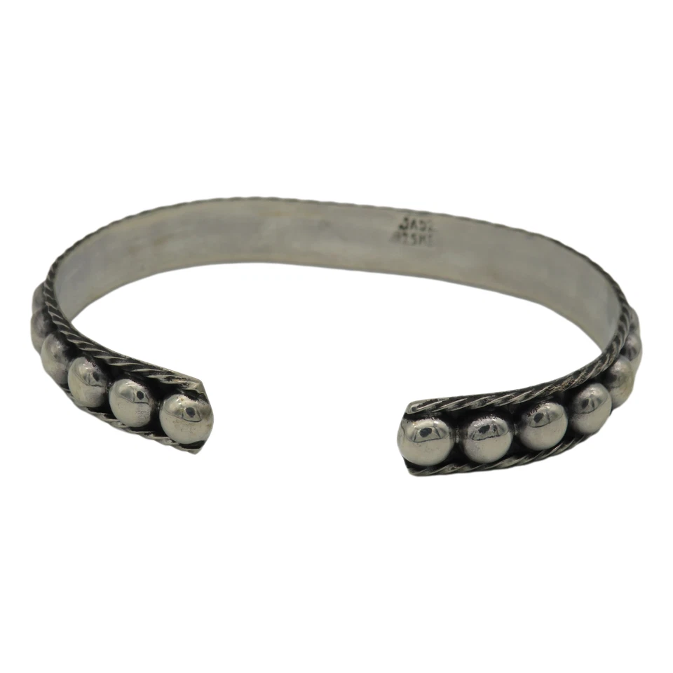 925 Silber Armreif mit Türkis und Karneol - Indianer Schmuck - Damen Modeschmuck - Bild 2 von 3