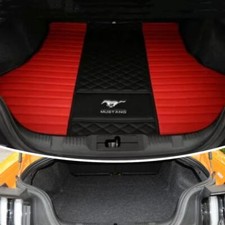 For Ford Mustang Trunk Mat Car Floor Mats Rear Carpets All Weather Mat Custom