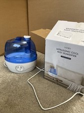 Homasy HM161B Quiet Ultrasonic Bedroom Easy to Clean Air Humidifier - Blue