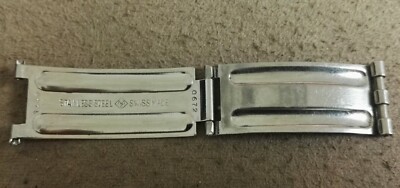 Zenith Stahlverschluss Teil Schnalle Klinge für Primero A782/783/Espada