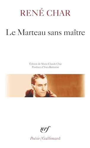 Marteau Sans Mait Mou: A41068 (Poesie/Gallimard) - Char, Rene