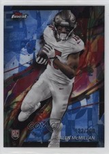 2024 Topps Finest Common Blue Refractor 122/200 Jalen McMillan #96 1c47