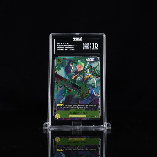 Roronoa Zoro (One Piece Day Dallas 2025) graded TAG 10 for sale on eBay