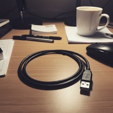 USB Extension Cable Black, 1-Pack 2.0 4Ft USB Type A Male to A Female