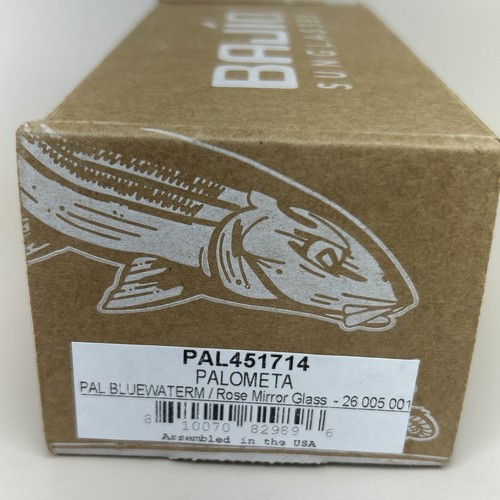 Gafas de sol BAJIO PALOMETA azul agua mate marco M lente de vidrio rosa NUEVO garantía - Imagen 9 de 9