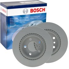 2X BOSCH BREMSSCHEIBEN �300mm HINTEN PASSEND F�R BMW 1 2 3 4