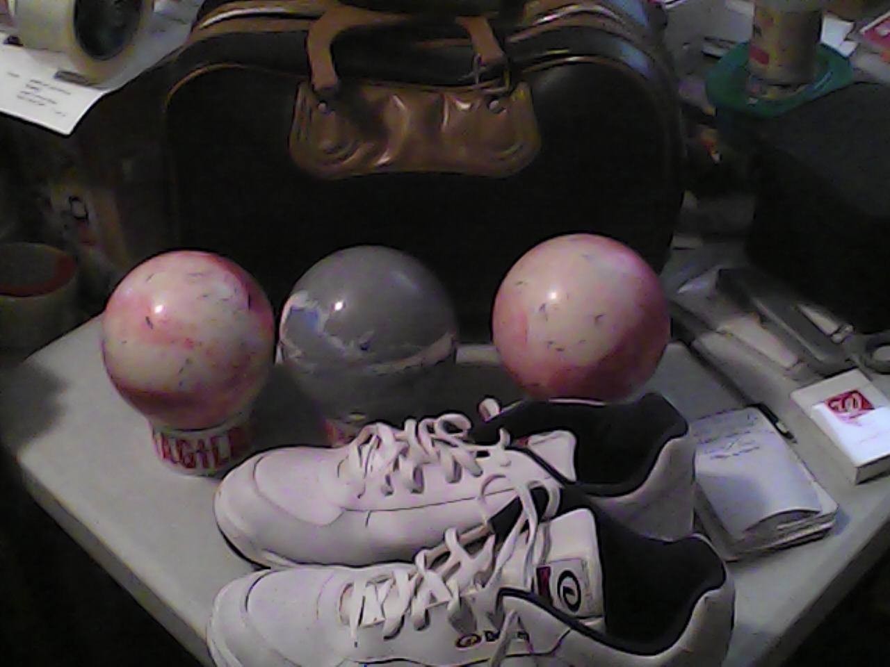 With Bag , Shoes . . . Approximate  3lb. . . 6oz