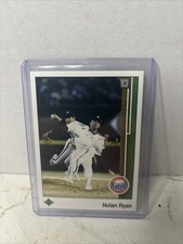 1989 Upper Deck Baseball MLB Nolan Ryan Houston Astros Card #145