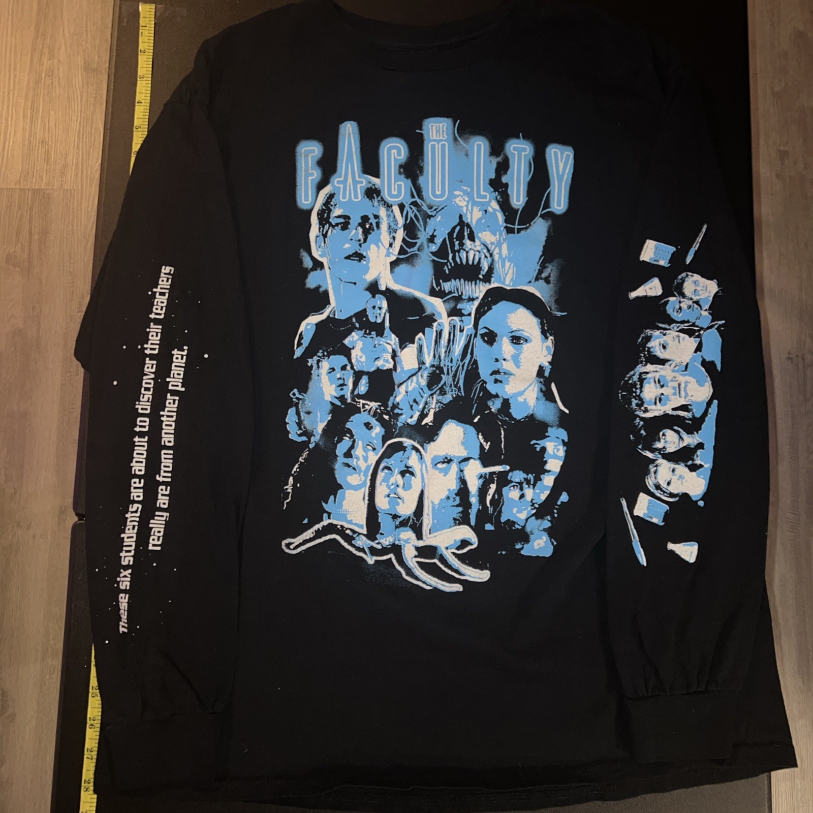 The faculty shirt xl long sleeve movie promo merchandise horror