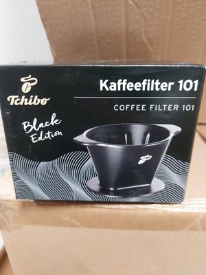 Tchibo Keramik Kaffeefilter 101 Schwarz   Handfilter Black Edition