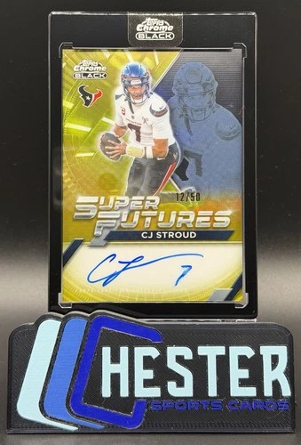 2025 Topps Chrome CJ Stroud Chrome Autographs (RAW)