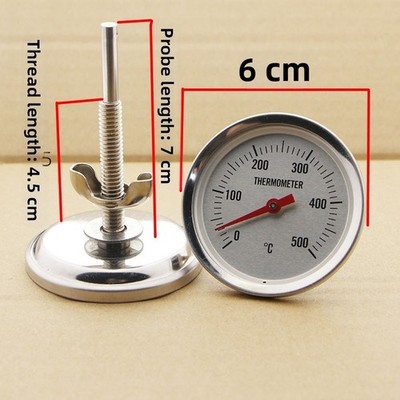 Bimetall Ofenthermometer für Grill Ente Bräter 500 Grad Fahrenheit