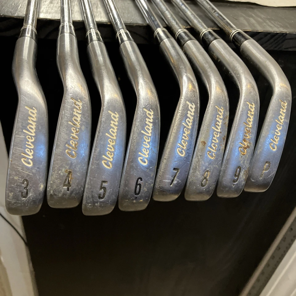 Cleveland CG4 Iron Set 3-PW True Temper Action-Lite Steel Stiff Flex Mens RH 8PC - Image 4 of 4