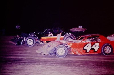 AUG 1986 Dirt Race Car Delaware Pakon  Slide BS-C