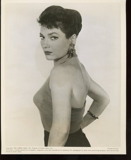 VALERIE FRENCH on PARIS EDITION Orig 1956 Super Sexy Buxom ABC TV Press Photo vv