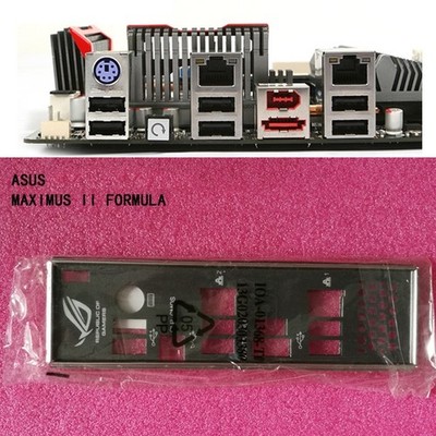 For   MAXIMUS II FORMULA   IO I/O Rear Baffle Backplate Motherboard *la