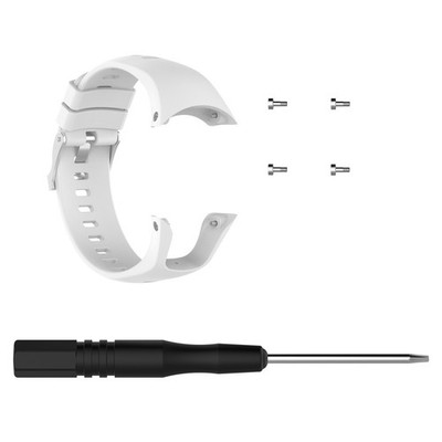 1Pc White Wristband Watch Strap Band For Suunto Spartan Trainer Wrist HR