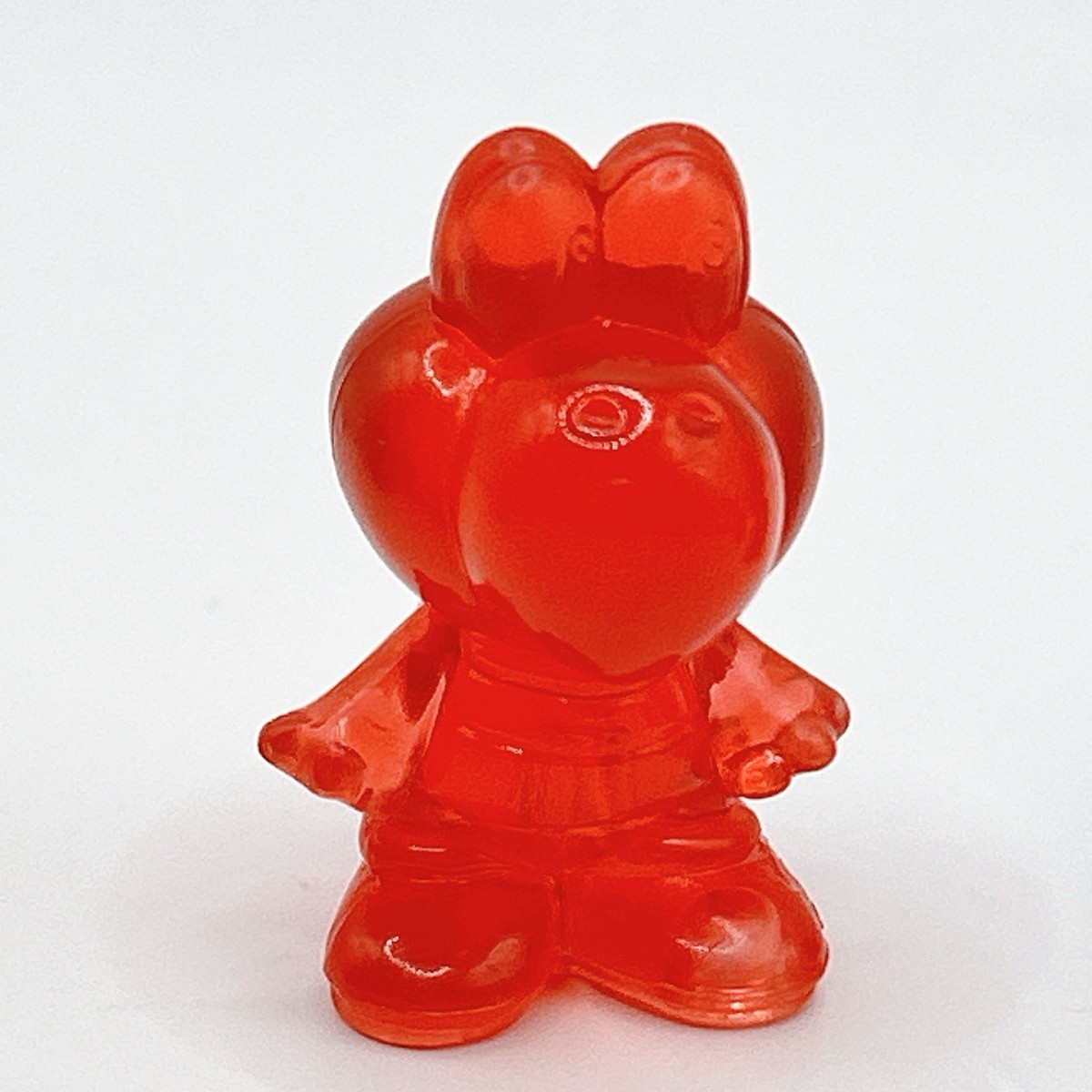 Yoshi Mario Famicom Keshi Clear Mini Figure Nintendo Japan Vintage
