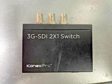Industrial 3G SDI 2x1 Switch - Signal Switching Adapter for HD-SDI/3G-SDI Camera