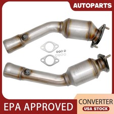 2x Left Right Catalytic Converter Fit Ford Mustang 2011 2012 2013 2014 V8 5.0l
