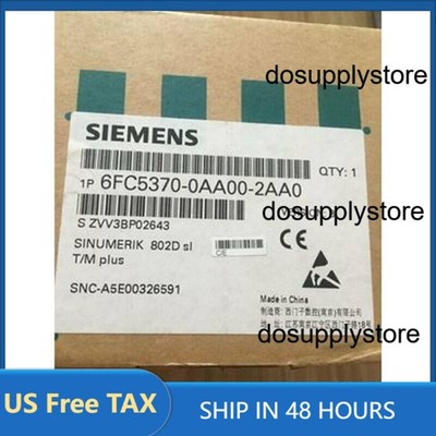 New Siemens 6FC5370-0AA00-2AA0 6FC5 370-0AA00-2AA0 SINUMERIK 802D sl version T/M