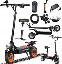 3200W Dual Motor E-Scooter 52V 19AH Electric Foldable Scooter Adult 70KMH W/Seat