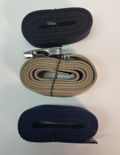 Wrangler Belts Silver Edition Military Style 1 Black/Tan/Navy Belts & 1 Buckle - 第 11/16 張圖片