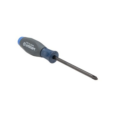 Wright Tool 9143 Phillips Screwdriver, Large Cushion Grip Handle, #1 Tip, 7''