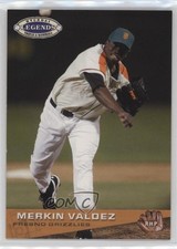 2006 Grandstand Hyundai Legends Triple-A Baseball Merkin Valdez 0in6