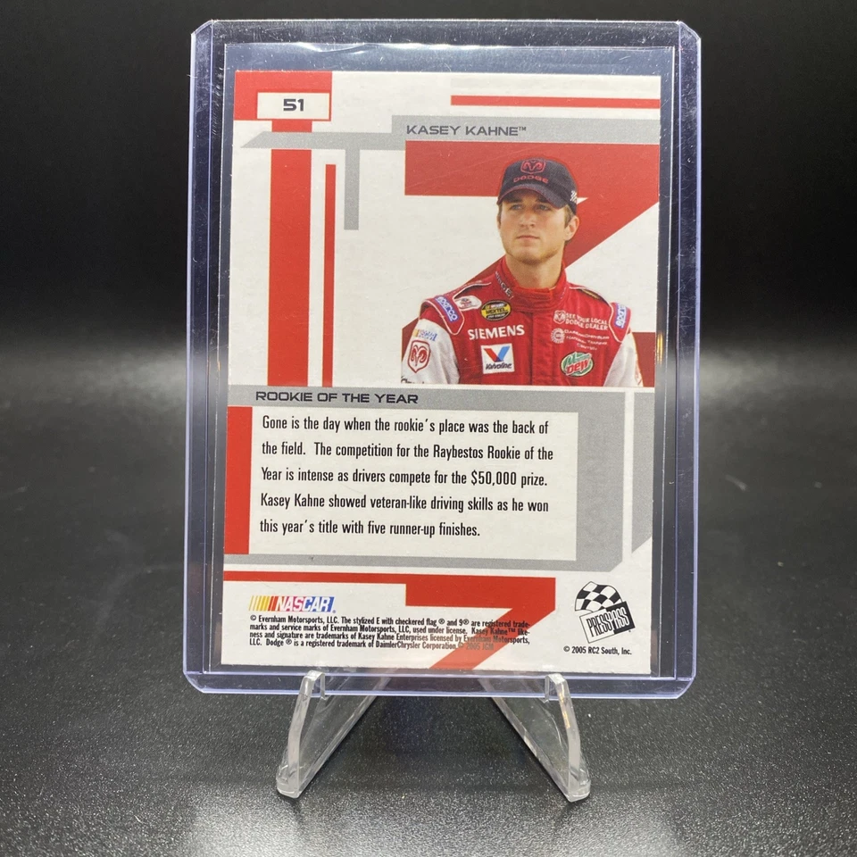 2005 Press Pass Eclipse - Kasey Kahne #51 - Image 2 of 2