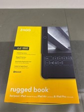 ZAGG Rugged Book Durable, Magnetic-hinged Keyboard-10.5 iPad Pro/10.2 iPad