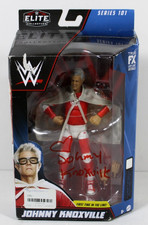 WWE Elite Series 101 Johnny Knoxville Wrestling Figure Wrestlemania 38 - SIGNED