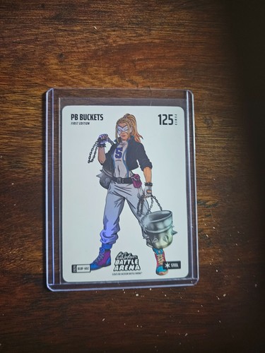 2026 Battle Arena Steel Blizzard Battlefoil BLBF-602 PB Buckets Paige Bueckers