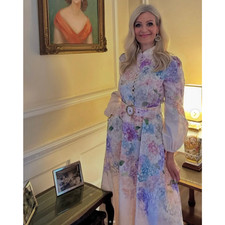 Zimmermann Dawning Buttoned Midi Dress