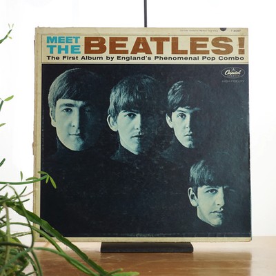 1960s Vintage Capitol Records MEET THE BEATLES! First Album Vinyl