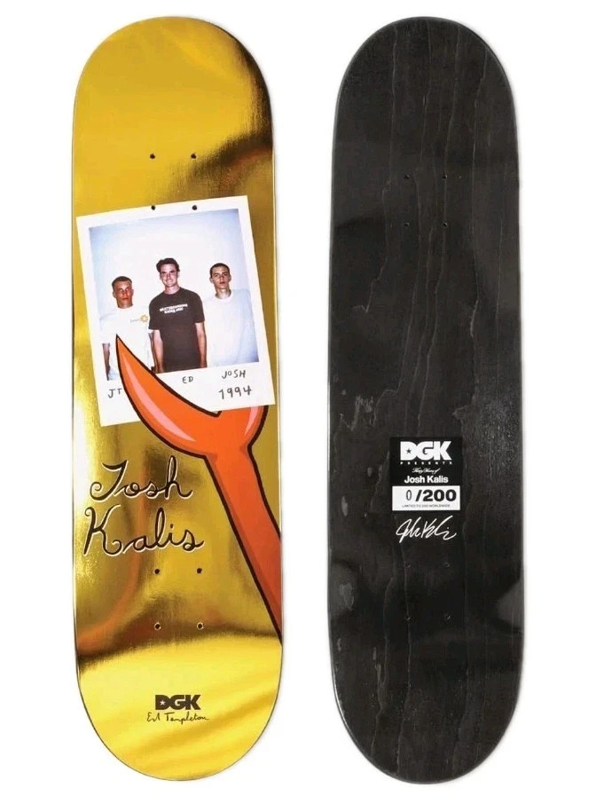 DGK Josh kalis Rolling Papers 2021 skate deck 8.1 x 31.875 Skateboard