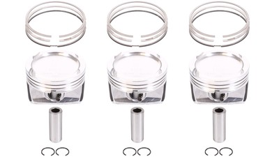 3x Kolben Übermaß +0,5mm VW Seat Skoda Ibiza 1,2 12V AZQ BZG 03E107103G NEU