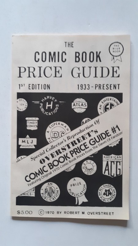Special Collector's Reproduction Of Overstreet's Comic Book Price Guide #1 *1993