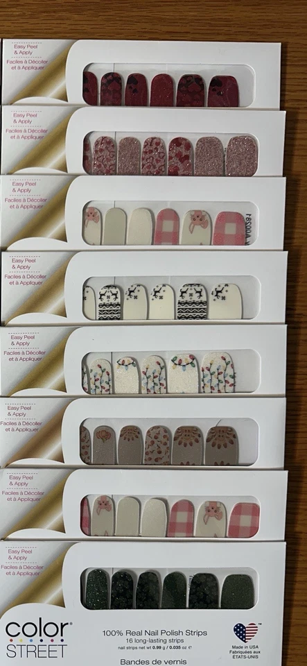 COLOR STREET NAIL STRIPS HOLIDAYS LOT OF 16! 2x EASTER, 2x ST. PATRICK’s DAY - Image 3 of 3