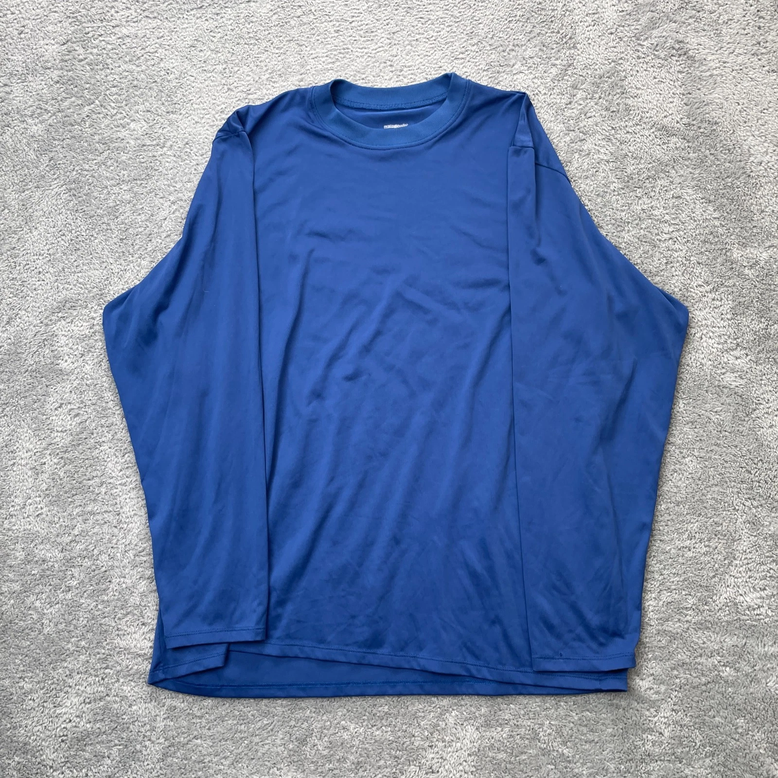 Patagonia Shirt Mens Extra Large Blue Capilene Baselayer Running Athleisure Hike