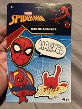 New Marvel Spider-Man Bag Charm Set