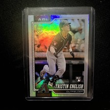 Tristin English RC Arizona  Topps Series 1 Baseball Rainbow Foil #346