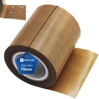 Teflon-Klebeband Hochtemperatur 70Mm X 10M, Ptfe, Isolierband, HitzebestäNdig