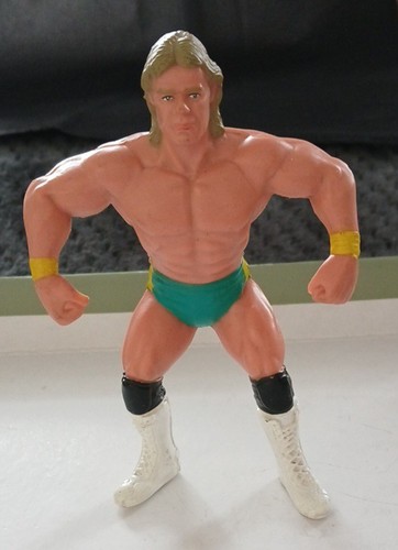 Lex Luger WWF WWE WCW Galoob Wrestling Figure Gree...