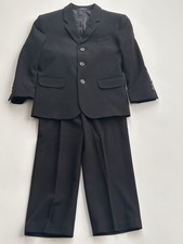 CalvinKlein Boys 2-piece Formal Suit Set Single Breasted Jacket Straight LegPant