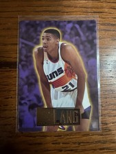 1994-95 SkyBox Premium Phoenix Suns Basketball Card #270 Antonio Lang Rookie. rookie card picture