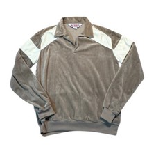Logistix By D.S.I. Vintage 1960's Iconic Boho Hippie G Shirt Fuzzy Men's XL Tan