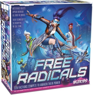 Free Radicals Board Game | EN | Sci-Fi Asymmetric Strategy Game