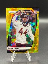 2025 Panini Prizm Draft Picks - Dorian Strong #144 Gold Ice Prizm (RC)