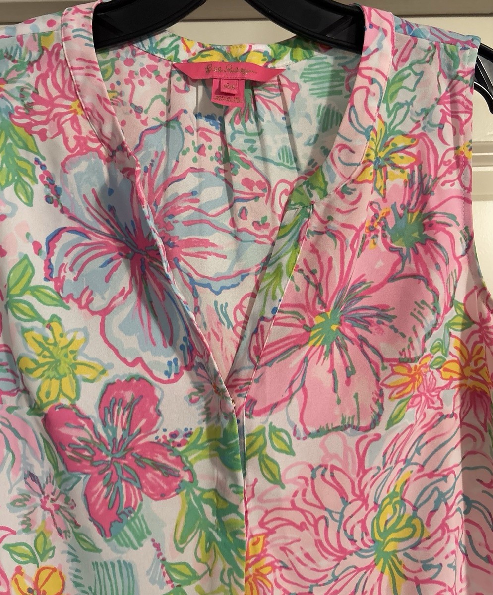 Lilly Pulitzer Old Money Coastal Preppy Quiet Luxury Paradise Found Size XXS View 3
